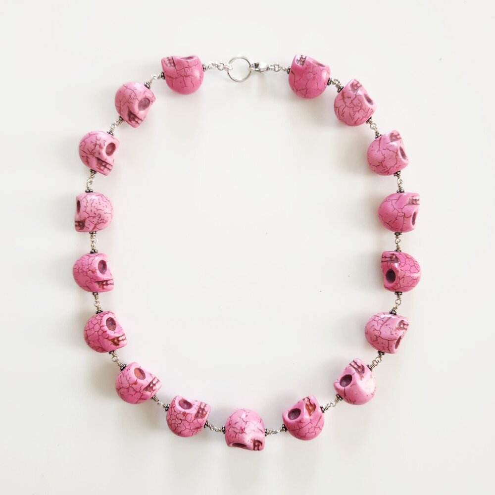 SKULL NECKLACE 20 INCH